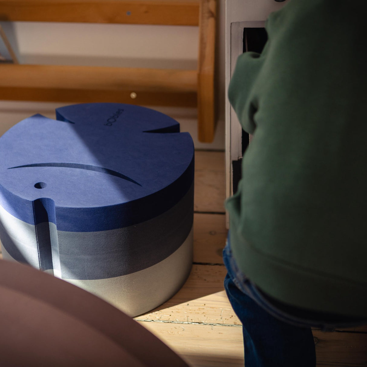 bObles Cloudy Blue Fisk