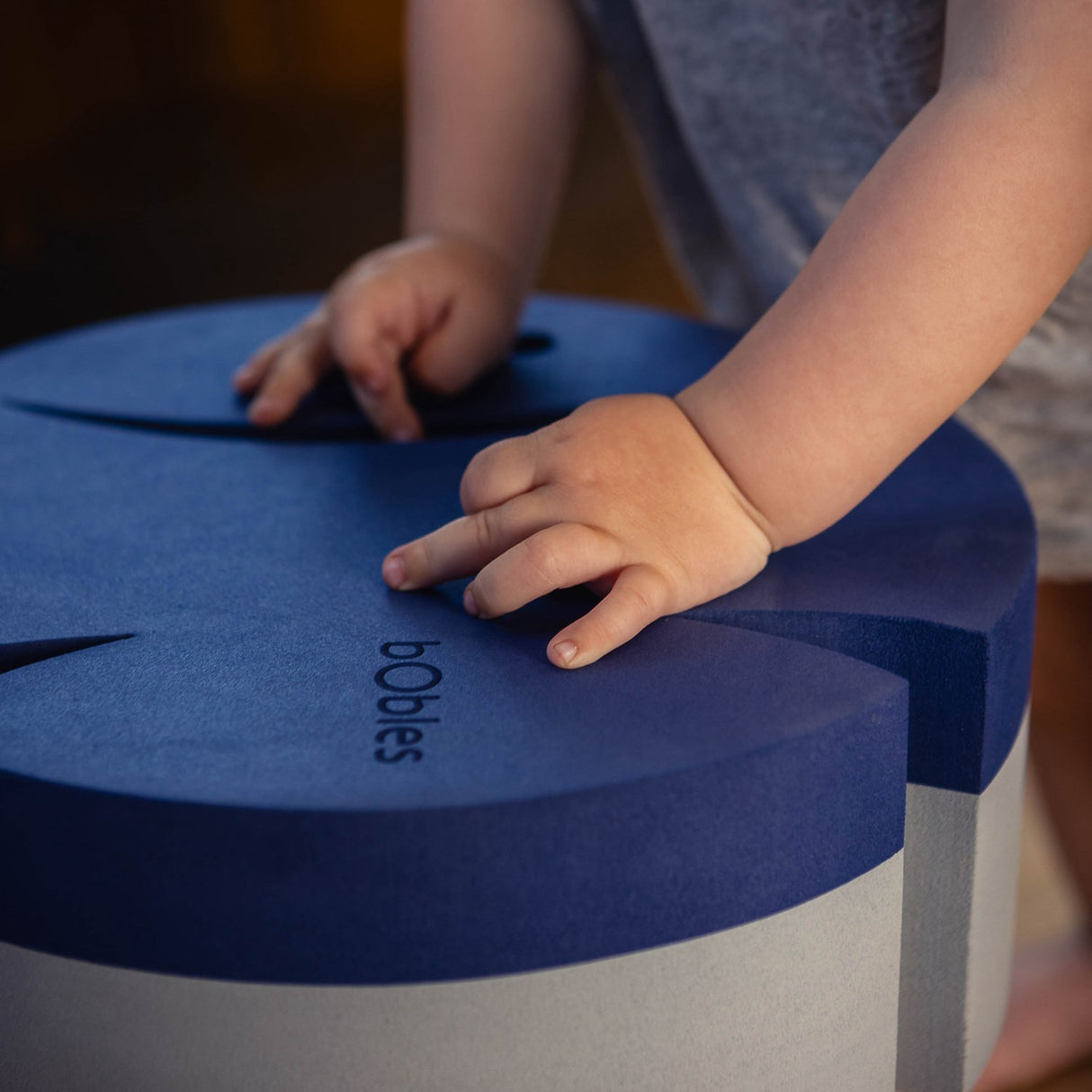 bObles Cloudy Blue Fisk Small