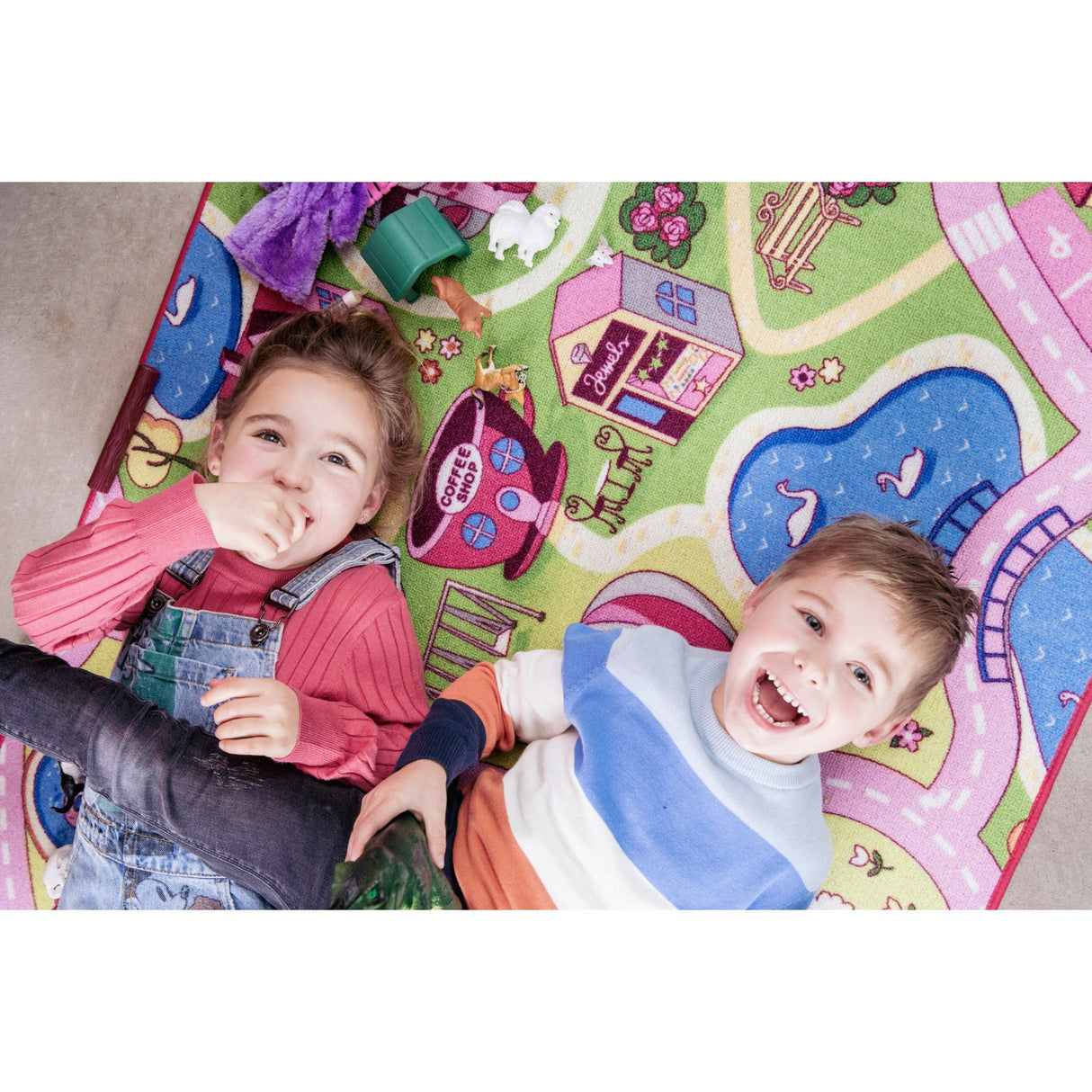 Rebel Roads Fairground Life Matta - 140 X 200 Cm