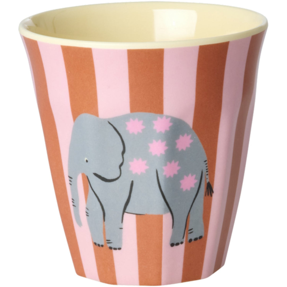 Rice Fun Fair Print Pink Melamine Kopper Small 6 Pack