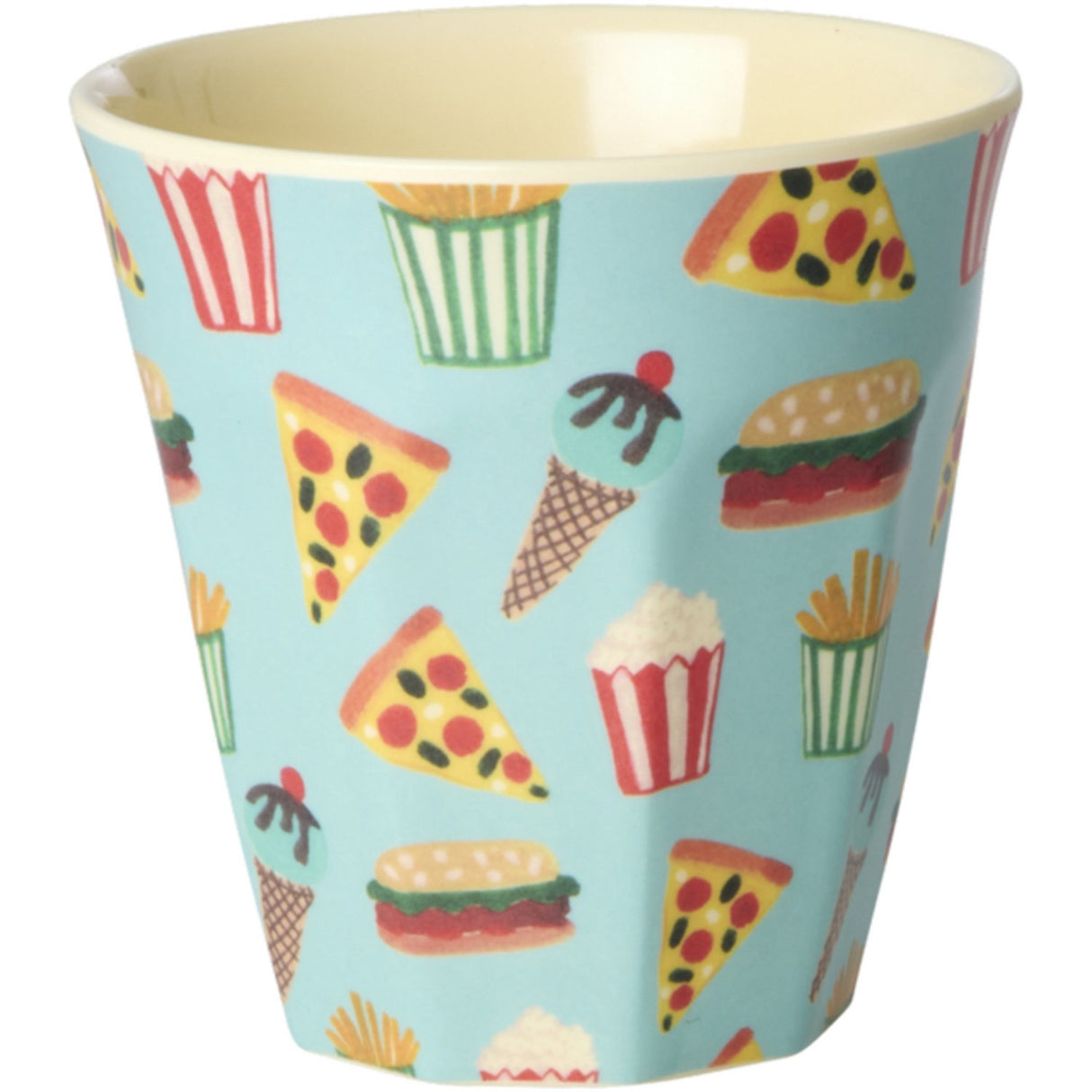 Rice Fun Fair Print Mint Melamine Kopper Small 6 Pack