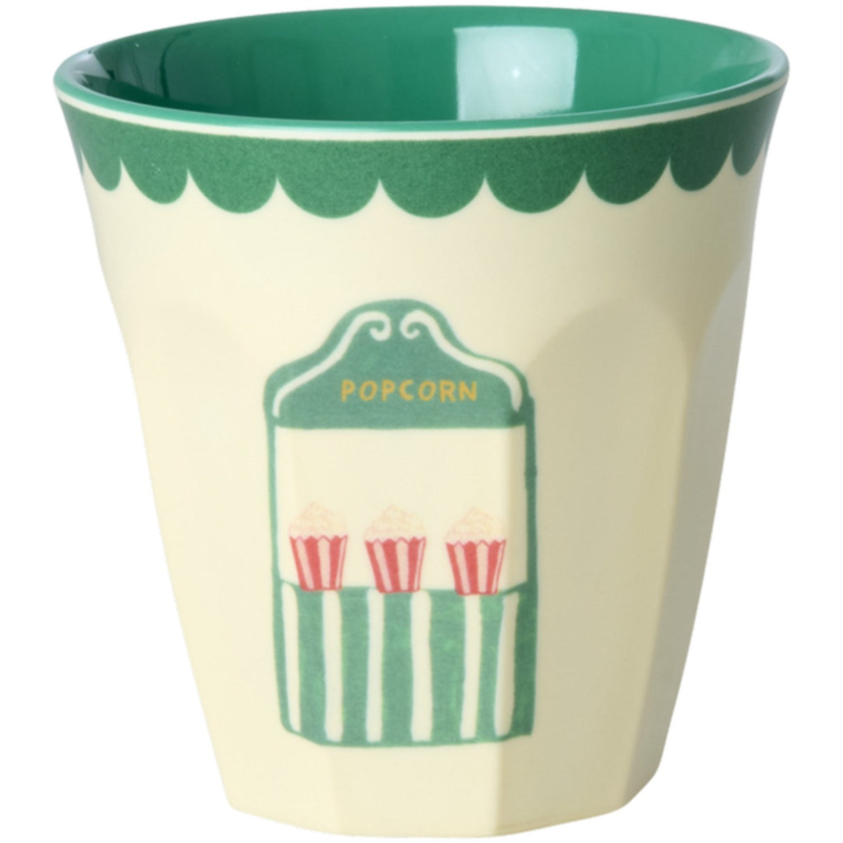Rice Fun Fair Print Mint Melamine Kopper Small 6 Pack