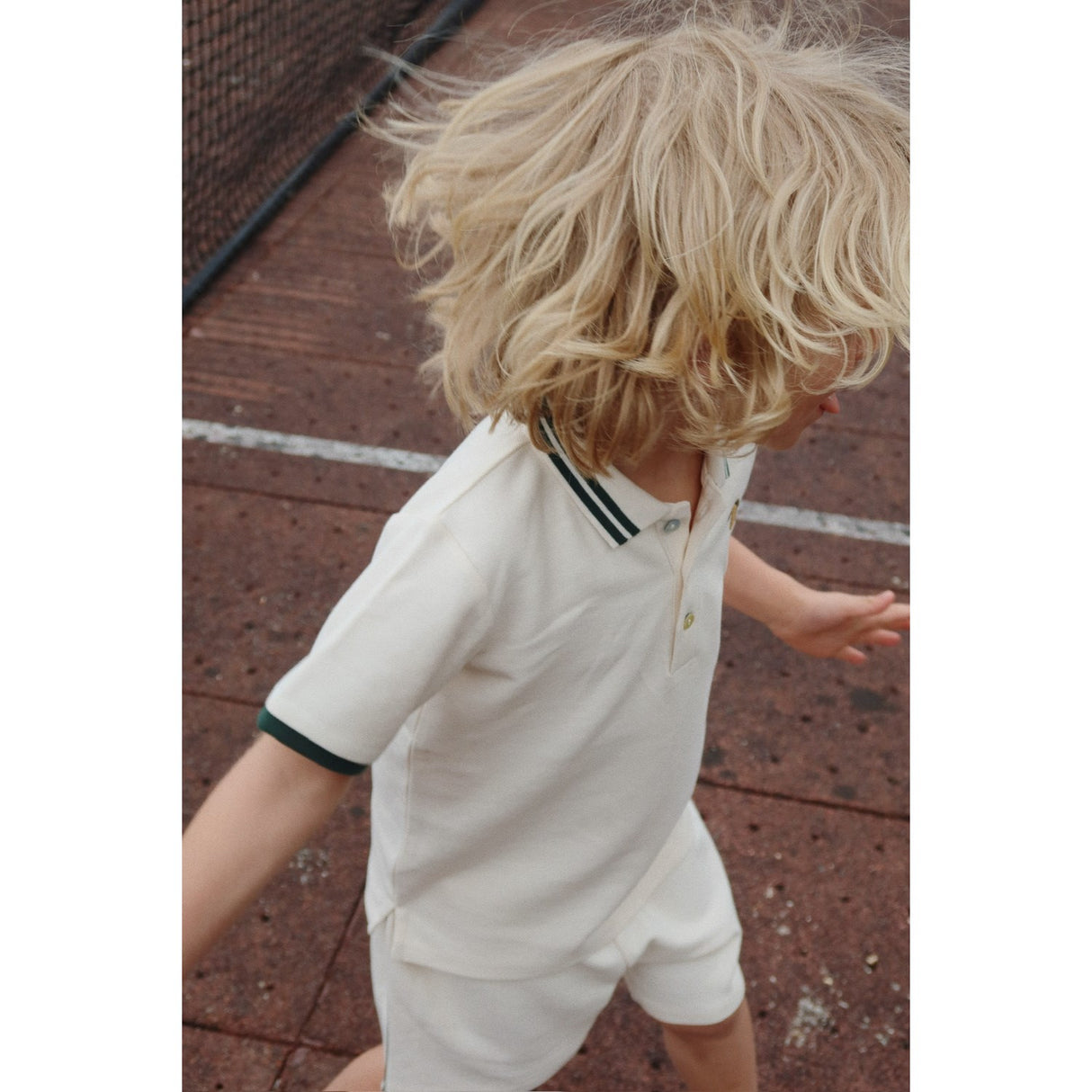 Konges Sløjd Antique White Florian Pikétröja Gots