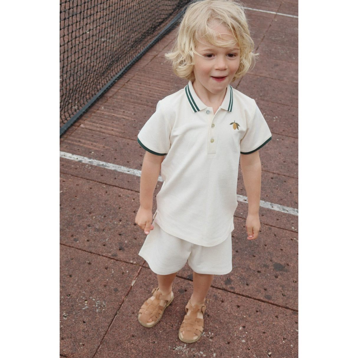 Konges Sløjd Antique White Florian Pikétröja Gots