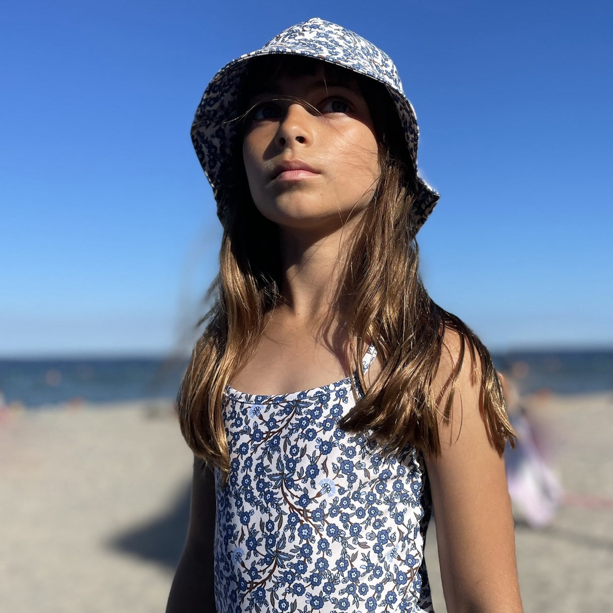 Petit Crabe Empress B Barbara Baddräkt - Made Med Liberty© Tyg