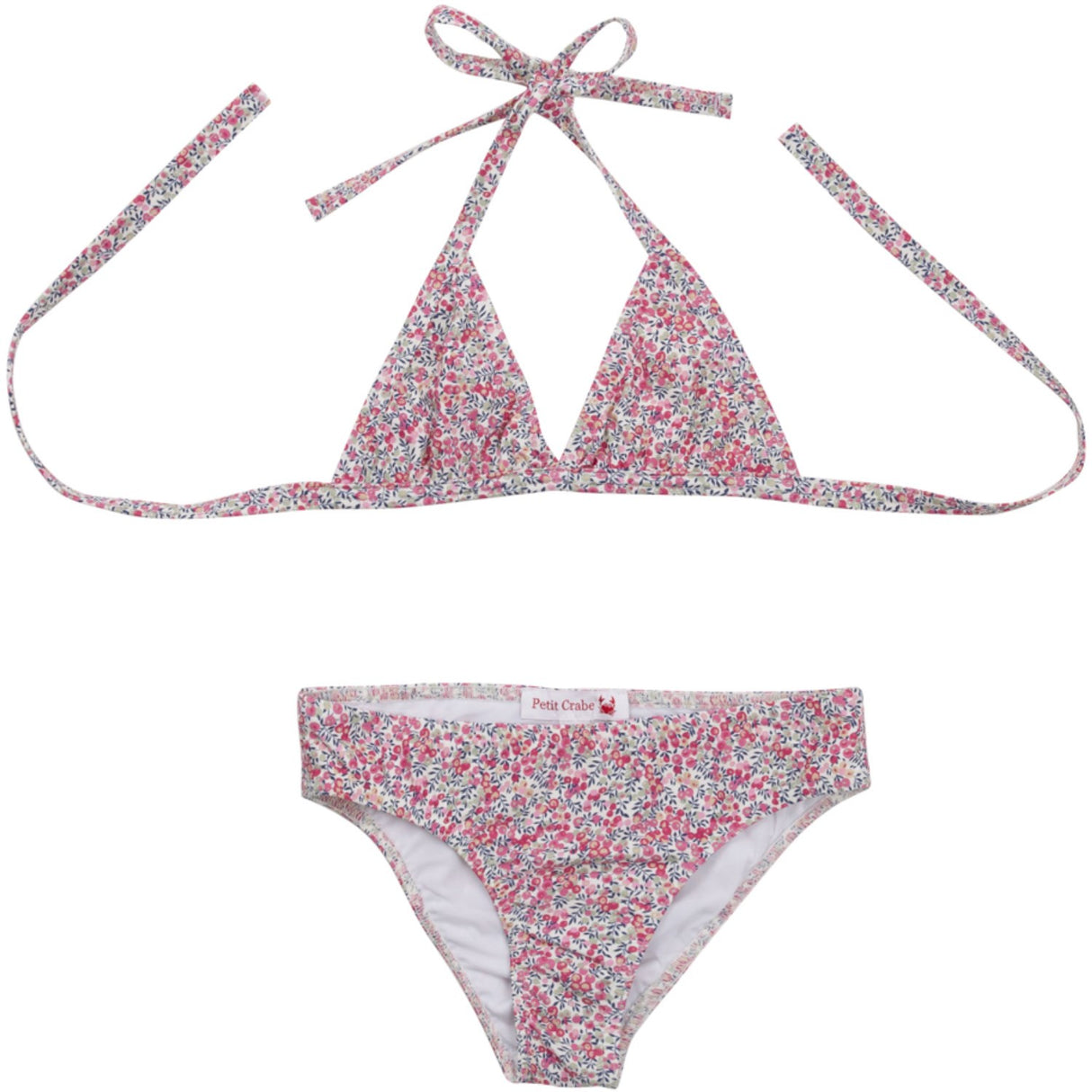 Petit Crabe Wiltshire Bud Elle Triangle Bikini - Made Med Liberty© Tyg