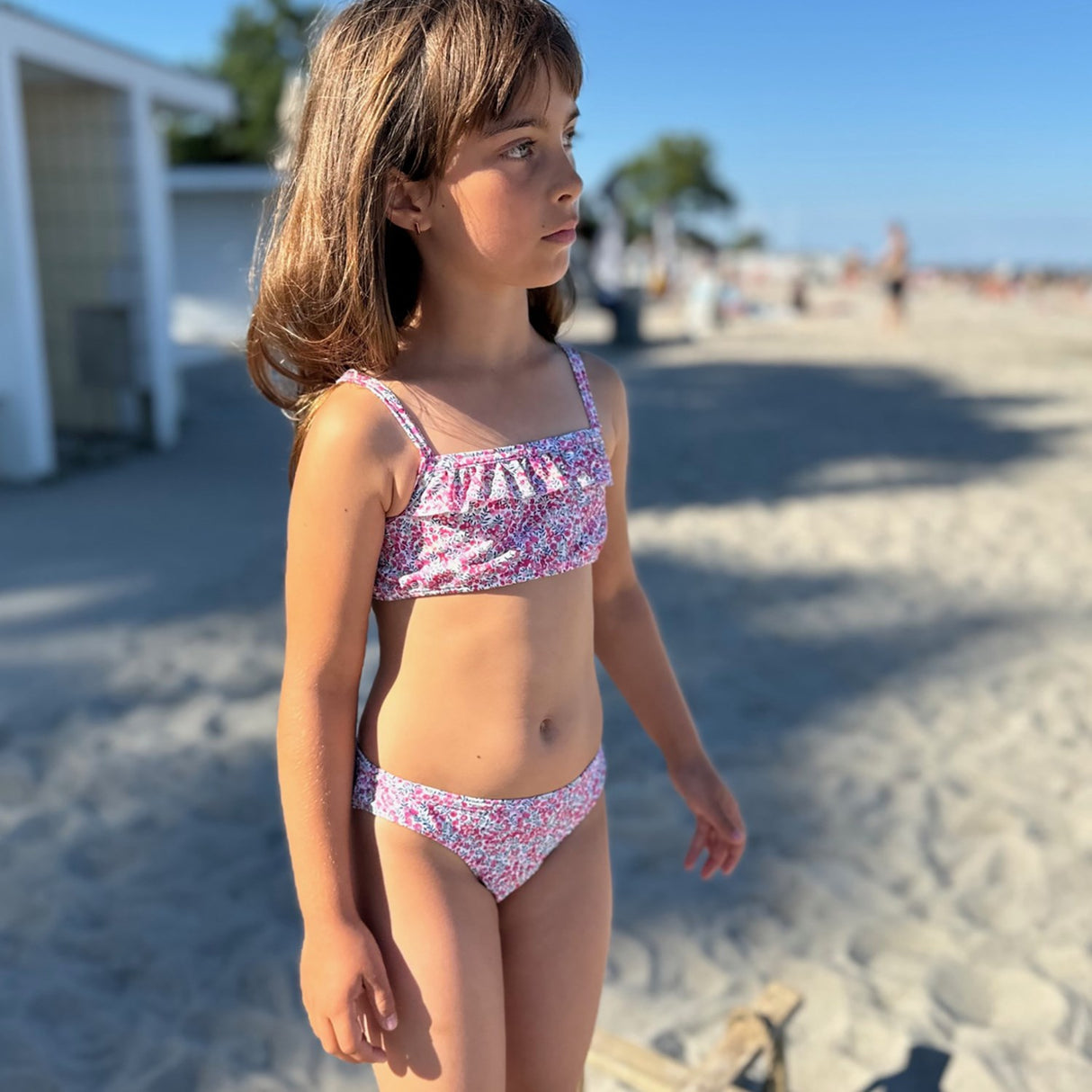 Petit Crabe Wiltshire Bud Louisa bikini - tillverkad av Liberty© Fabric