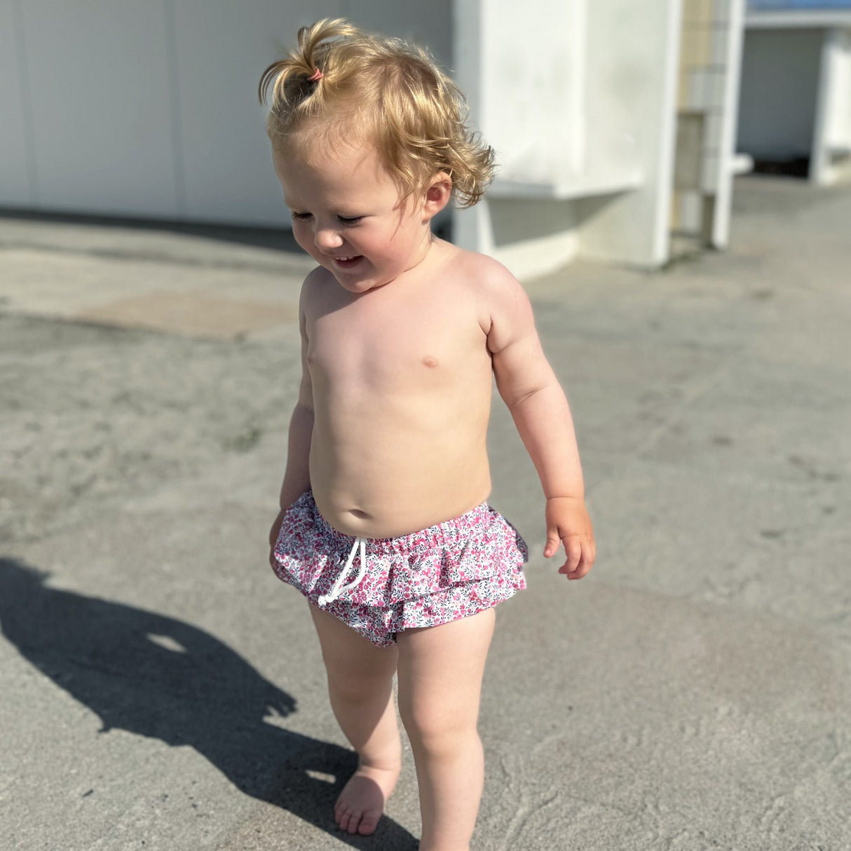 Petit Crabe Wiltshire Bud Ida Swim Nappy - Made Med Liberty© Tyg