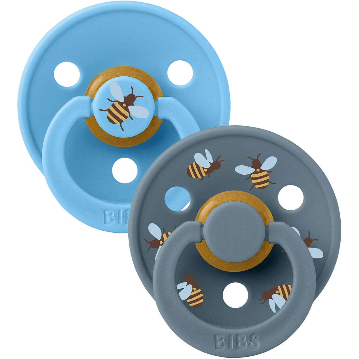 Bibs Breeze Mix Napp Studio Colour Bumblebee Latex 2-Pack