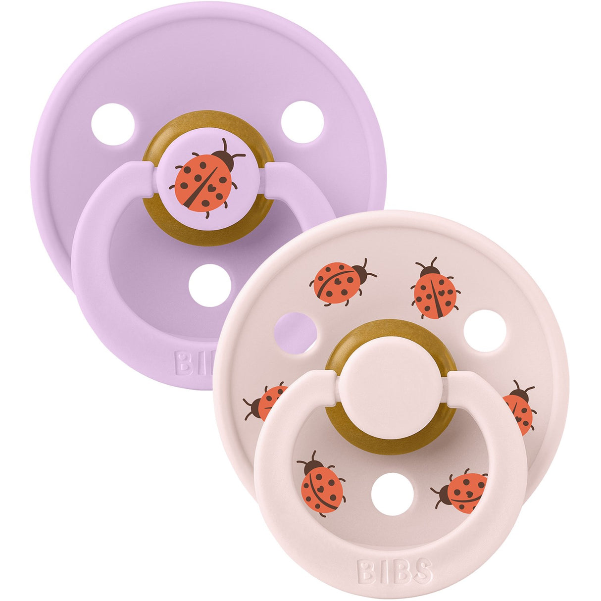 Bibs Sky Mix Napp Studio Colour Ladybug Latex 2-Pack