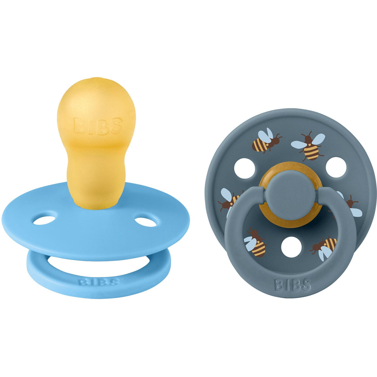 Bibs Breeze Mix Napp Studio Colour Bumblebee Latex 2-Pack