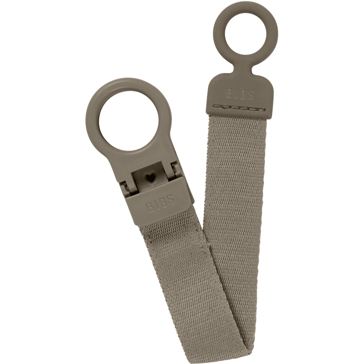 Bibs Dark Oak Napp Clip Loop
