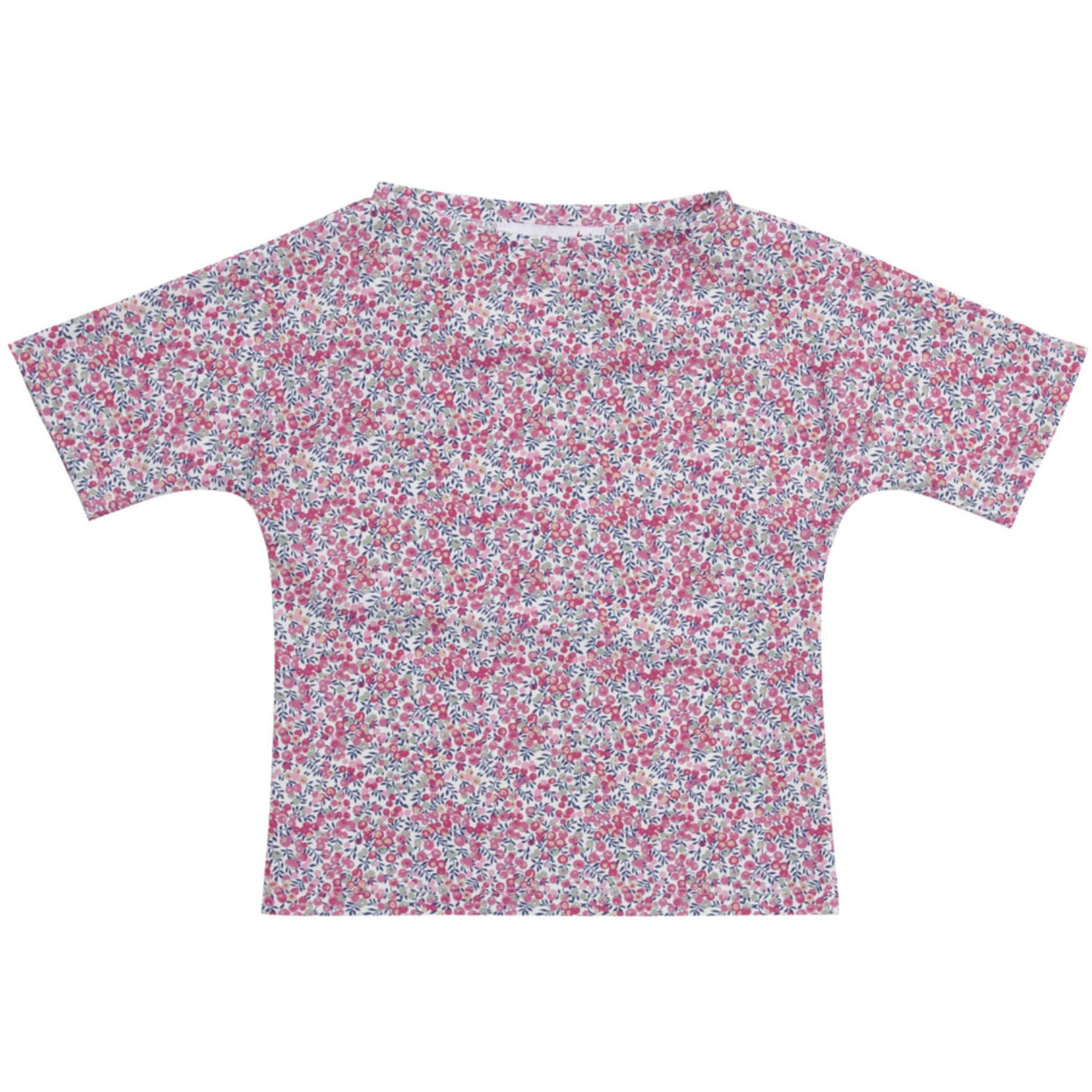 Petit Crabe Wiltshire Bud Luna Boatneck Uv-T-shirt S/S - Med Liberty© Tyg