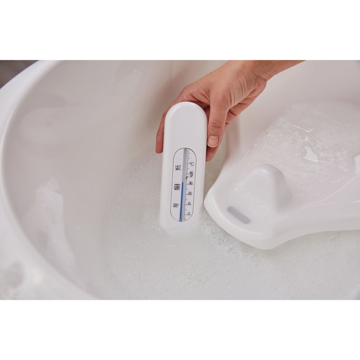 BabyDan Taupe Bebejou Badtermometer