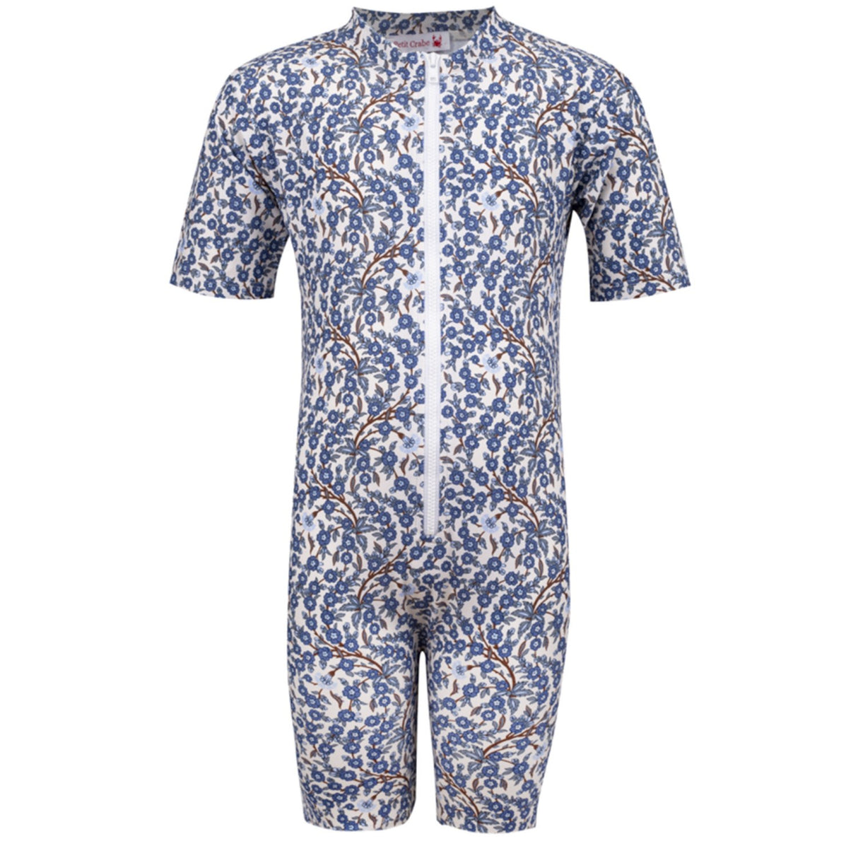 Petit Crabe Empress B Natsu Sunsuit S/S - Made Med Liberty© Tyg