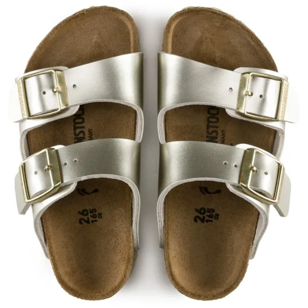 Birkenstock Arizona Kids BF Electric Metallic Gold