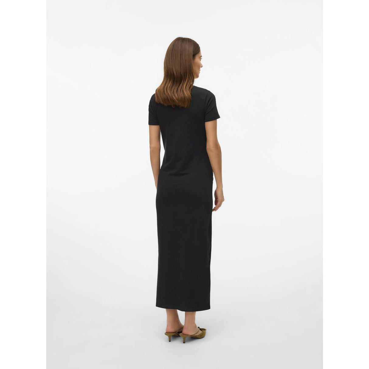 Mama;licious Black Mleva Ss Jrs Al Klänning Noos