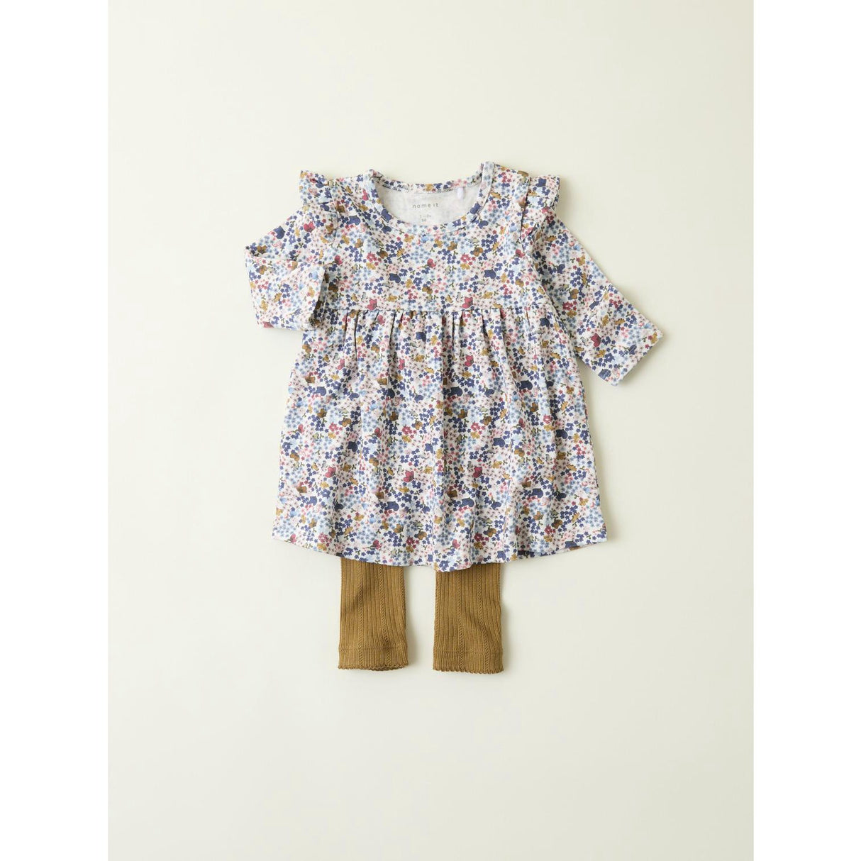 Name It Cloud Dancer Nbfkorra Ls Klänning