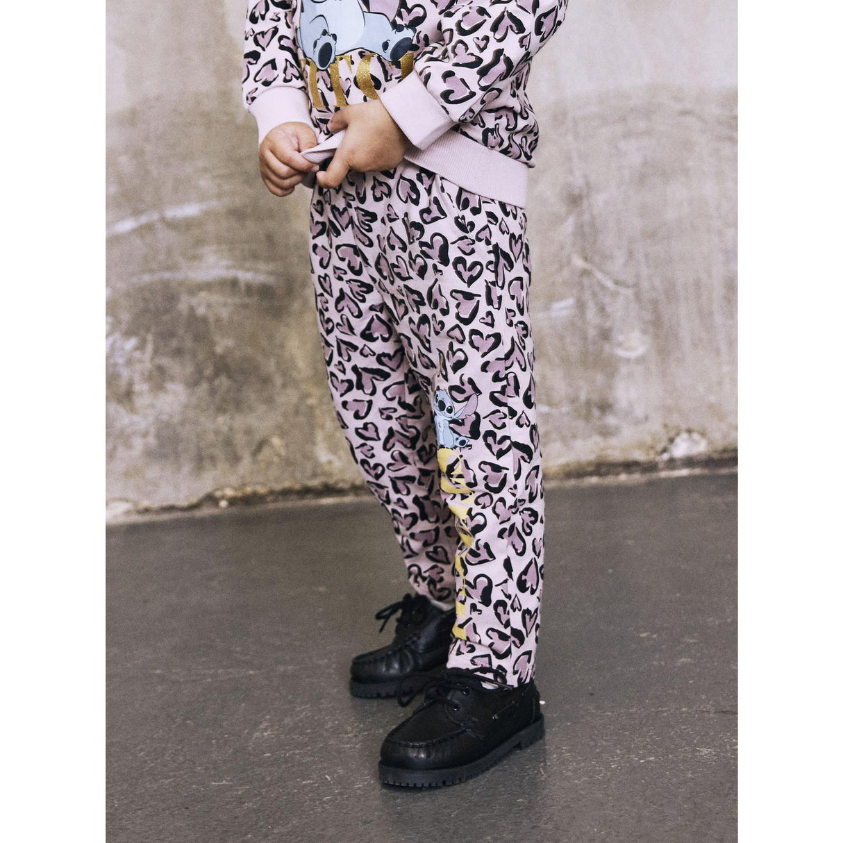 Name It Burnished Lilac Nmfjanni Stitch Swe Byxor Unb Wdi