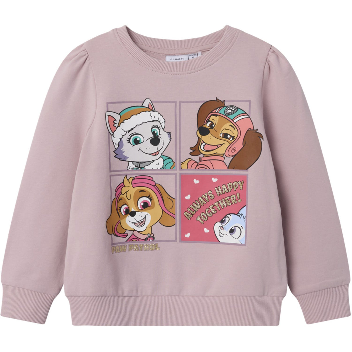 Name It Burnished Lilac Nmfjose Paw Sweat Unb Cplg