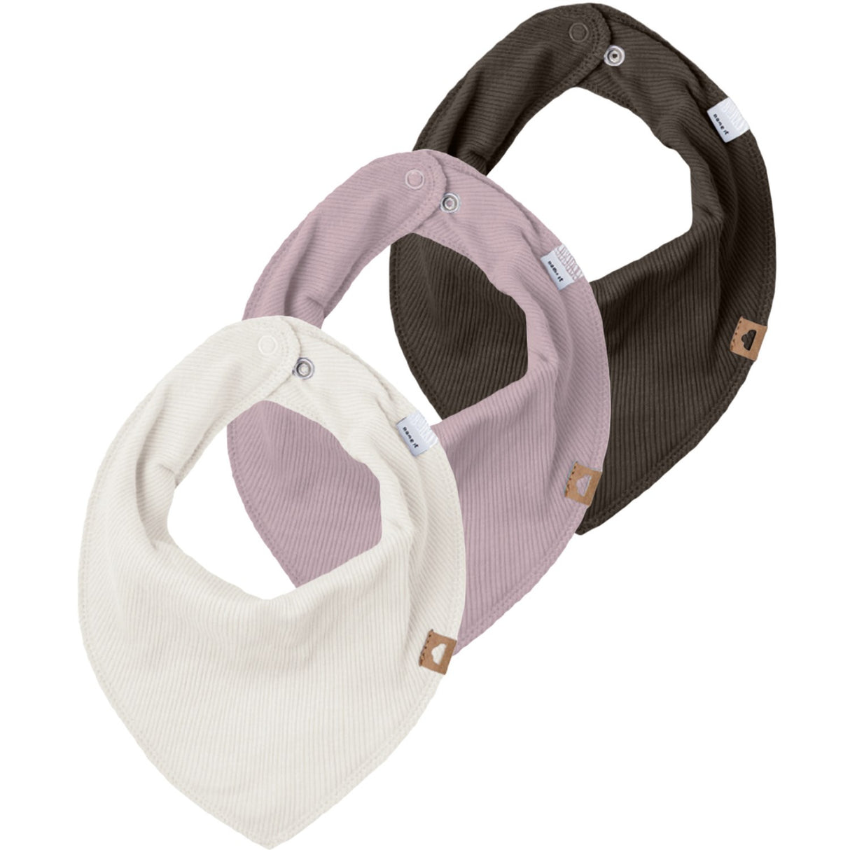 Name It Cloud Dancer Nbfyvettekoy 3P Halsduk Haklapp Rib