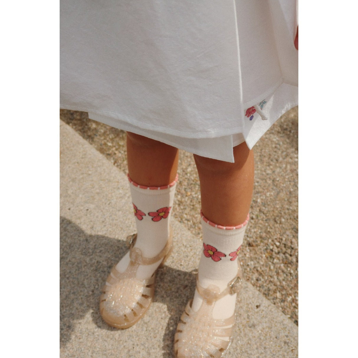 Konges Sløjd Rose Mix 2 Pack Rose Strumpor