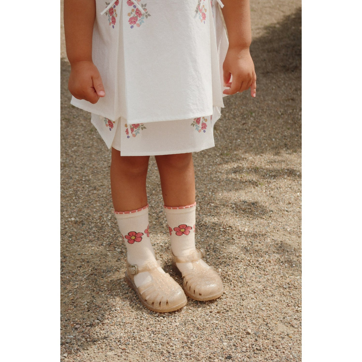 Konges Sløjd Rose Mix 2 Pack Rose Strumpor