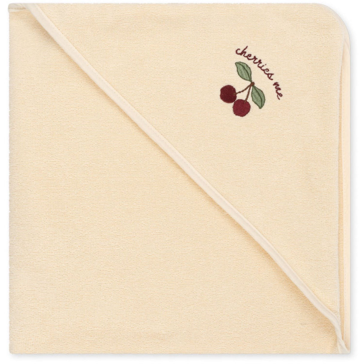 Konges Sløjd Cherry Terry Handduk Embroidery Gots