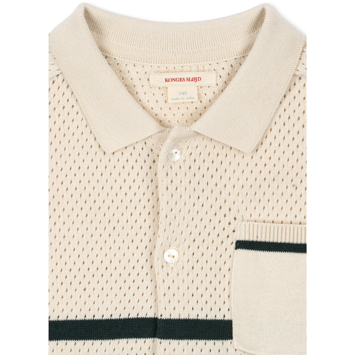 Konges Sløjd Pine Grove Hai Stickad Skjorta Gots