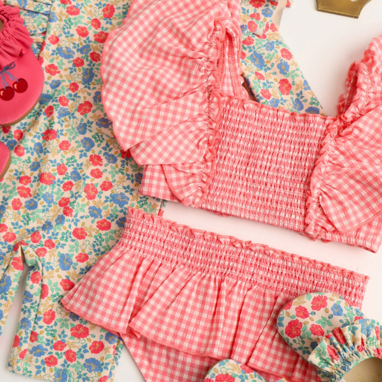 Konges Sløjd Geranium Pink Fresia Bikini