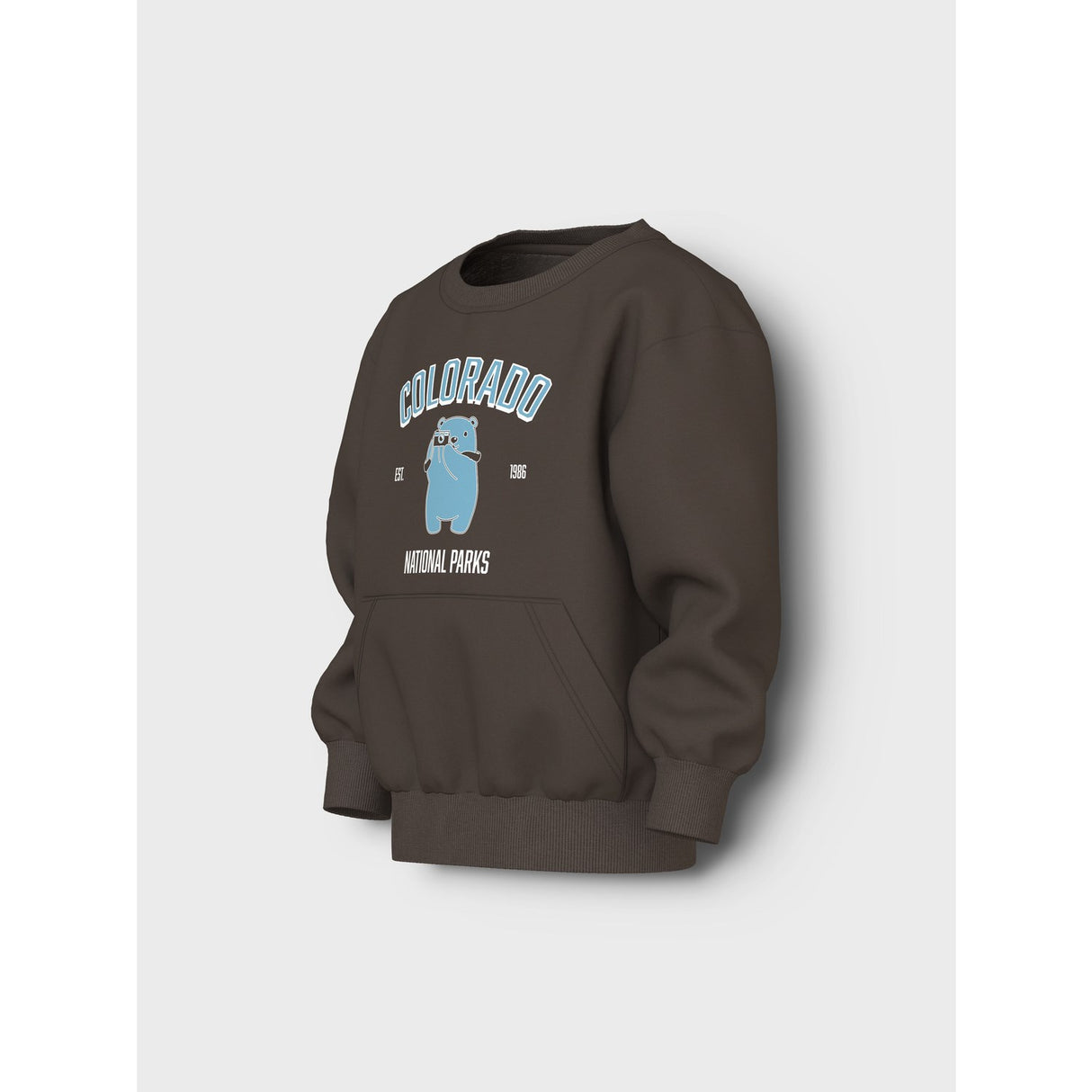 Name It Turkish Coffee Colorado Nmmvoder Ls Nreg Sweat Box Unb