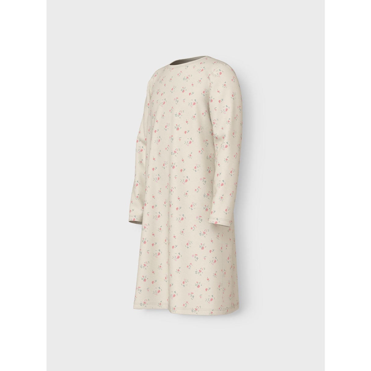 Name It Turtledove Nkfnightgown Flower Noos