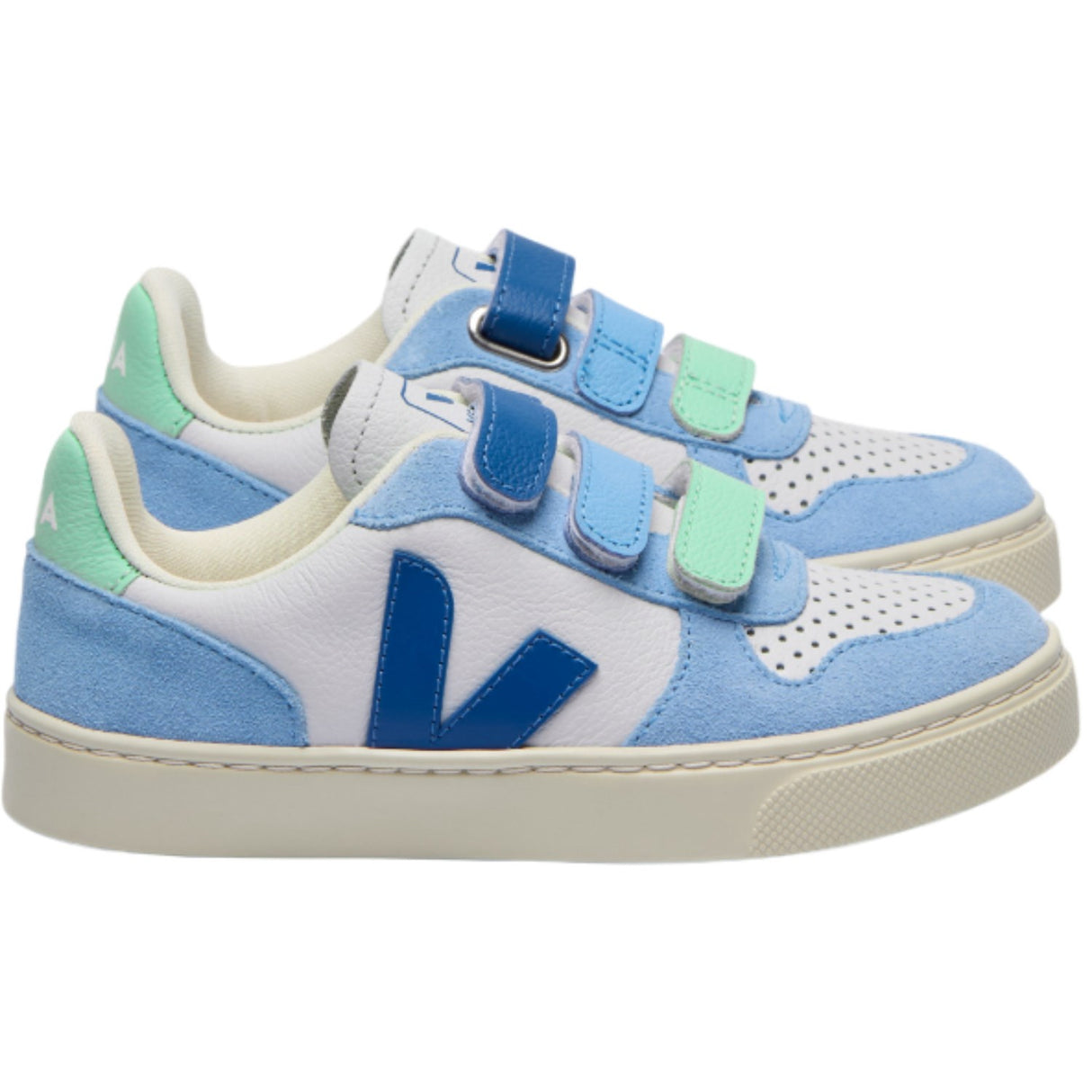 Veja Ice Multico Indigo Small V-10 Sneakers