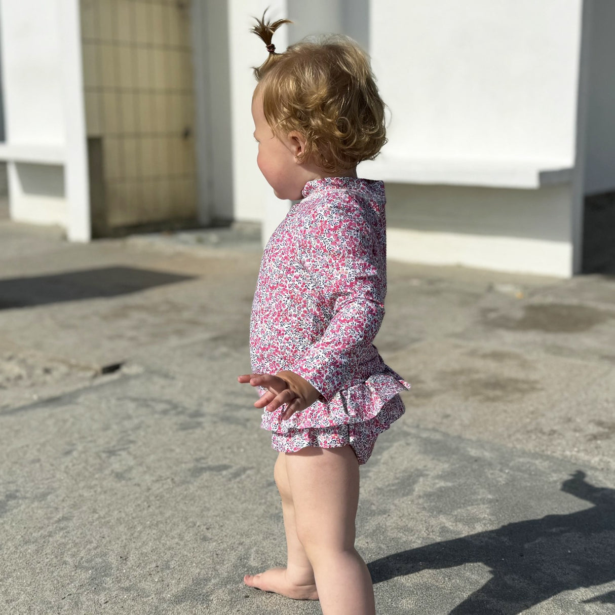 Petit Crabe Wiltshire Bud Sydney Uv Swimshirt L/S - Made Med Liberty© Tyg