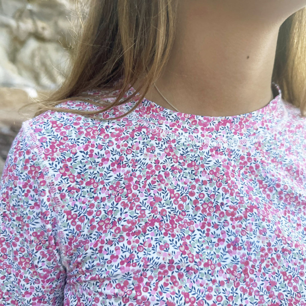 Petit Crabe Wiltshire Bud Sydney Uv Swimshirt L/S - Made Med Liberty© Tyg