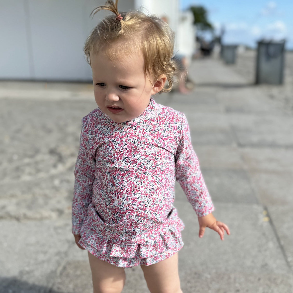 Petit Crabe Wiltshire Bud Sydney Uv Swimshirt L/S - Made Med Liberty© Tyg