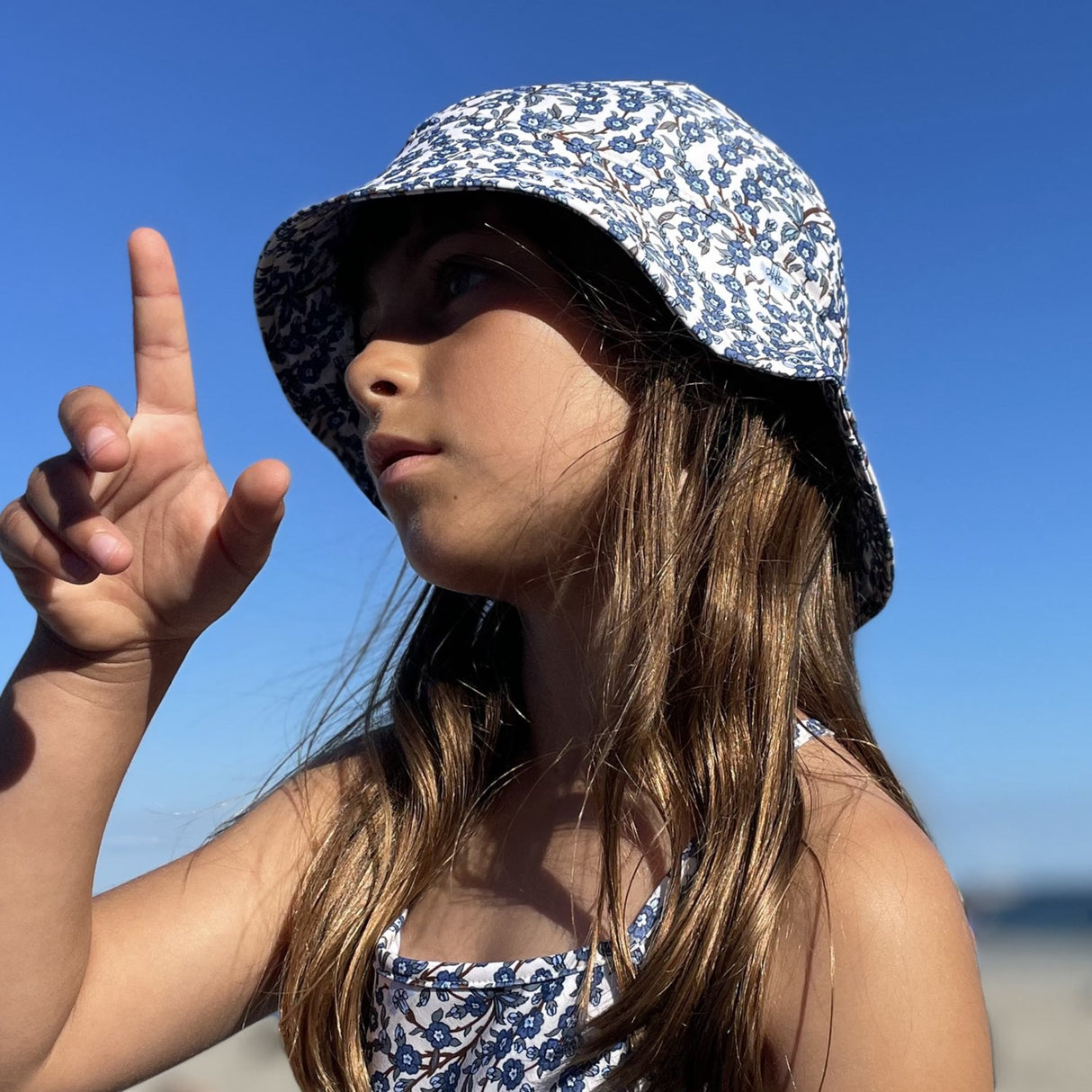 Petit Crabe Empress B Frey Sun Mössa - Made Med Liberty© Tyg