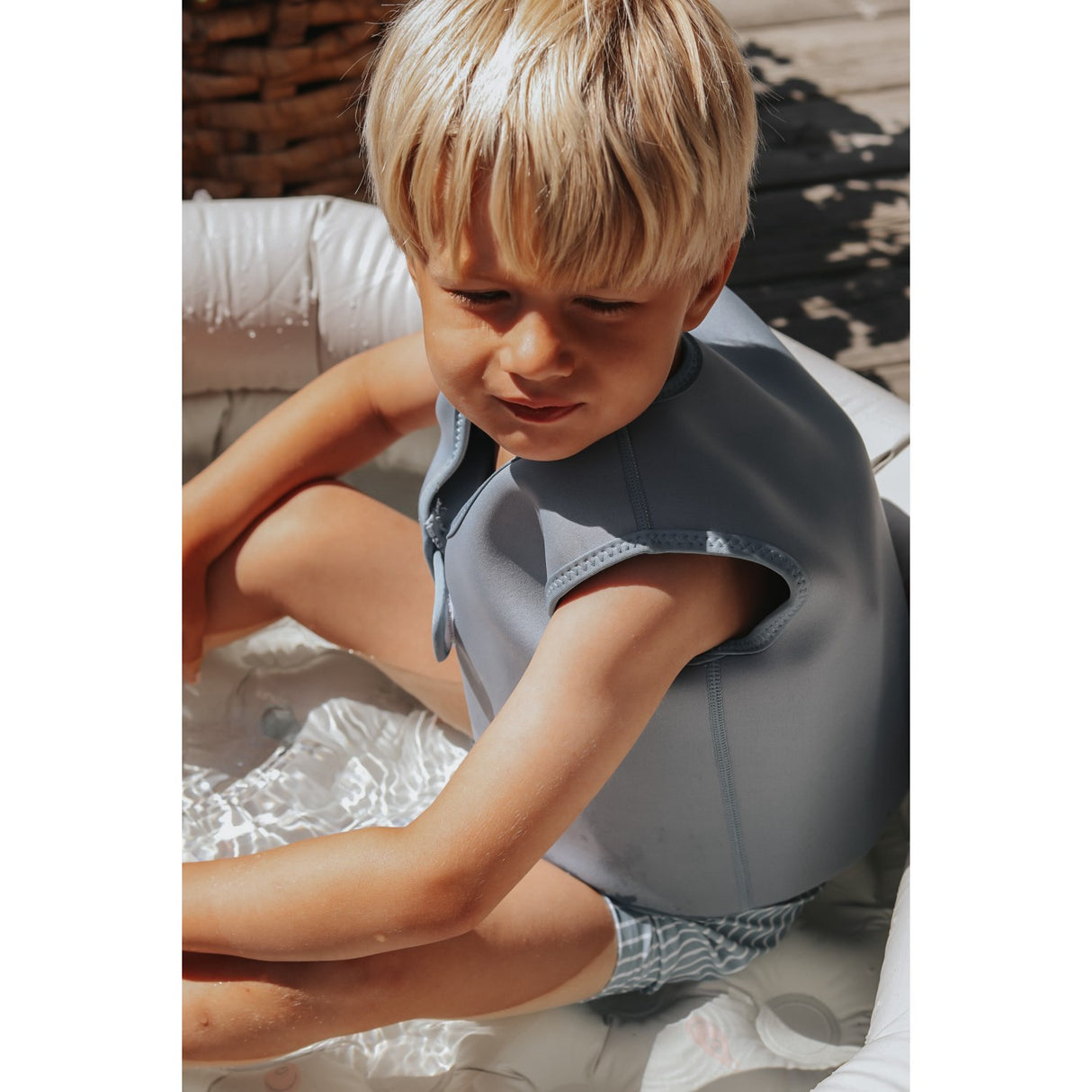 Vanilla COPENHAGEN Simväst Neo Blue Shadow