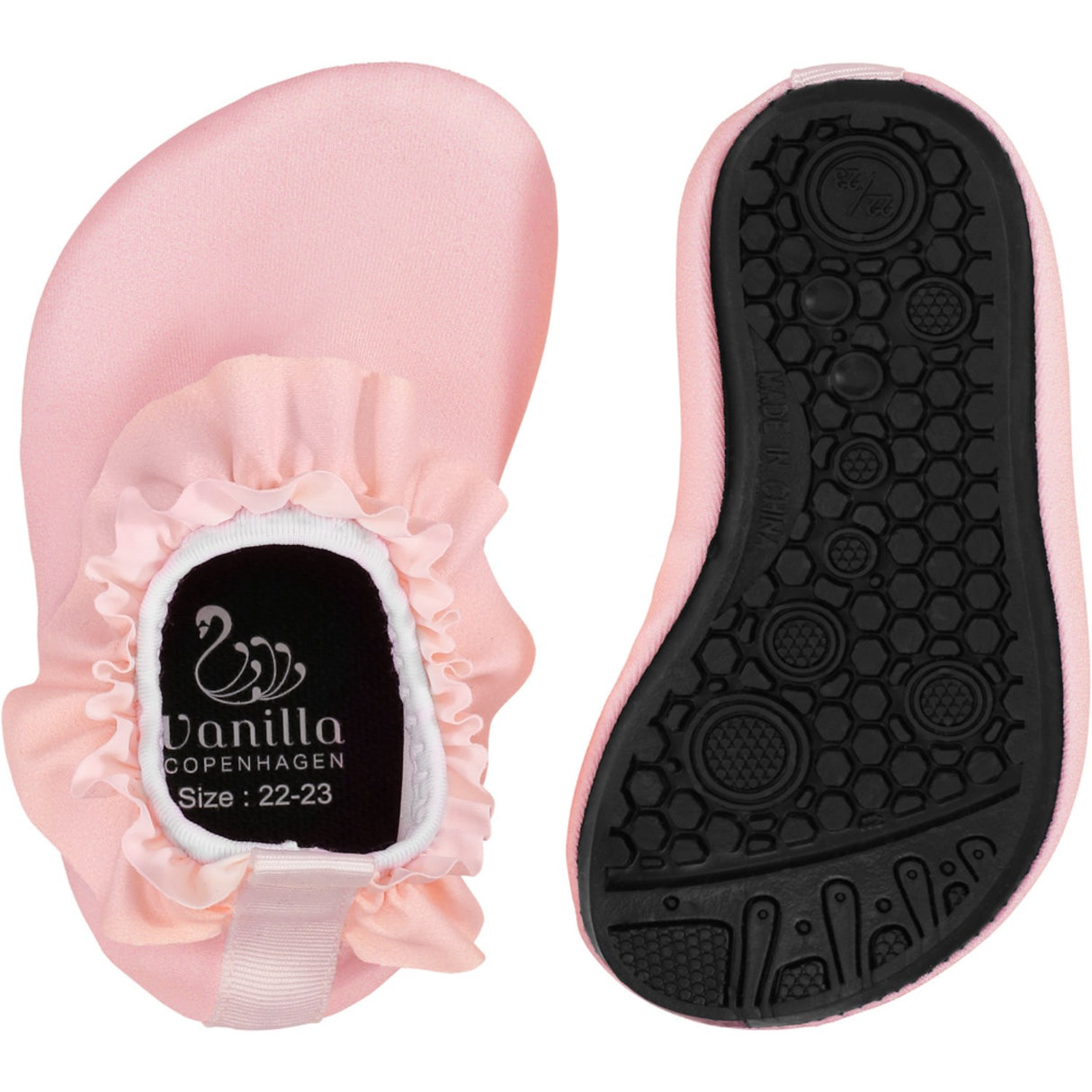 Vanilla COPENHAGEN English Rose Badskor - Frill