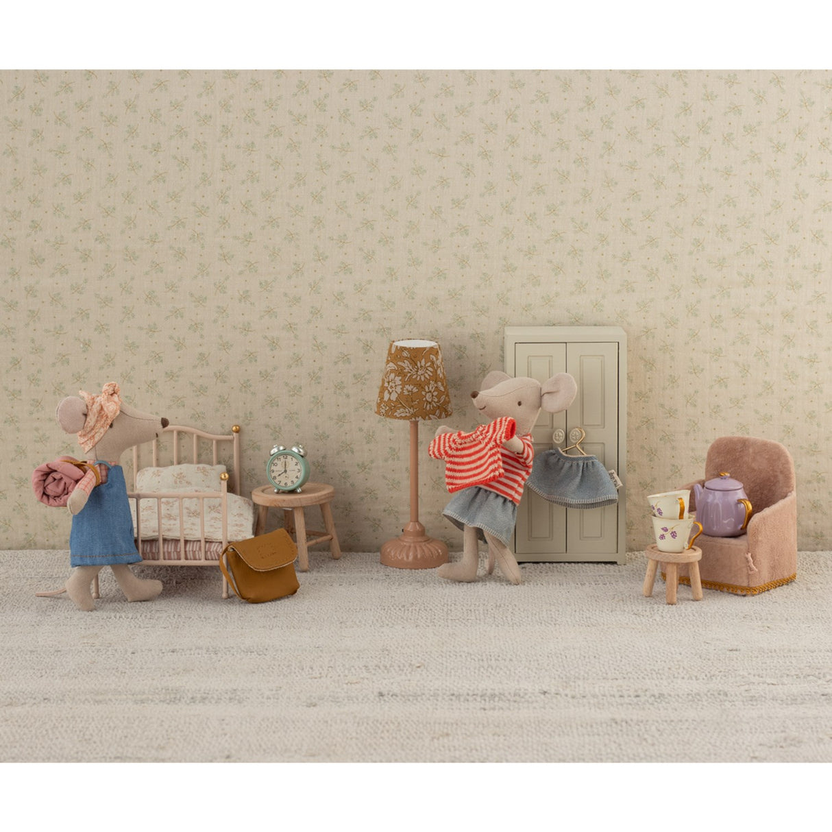 Maileg Stickad Sweater Och Skirt, Big Sister Mouse