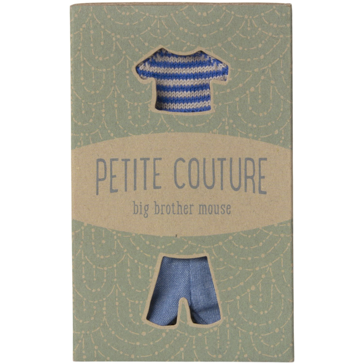 Maileg Stickad Sweater Och Pants, Big Brother Mouse