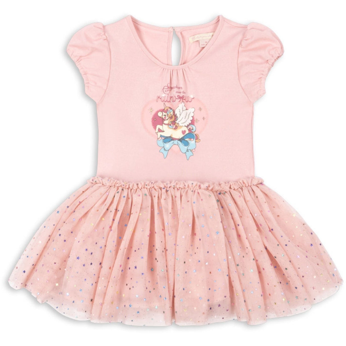 Konges Sløjd Fairy Etoile Holographic Pink Ada Fairy Ballerinaskor Glitter Klänning