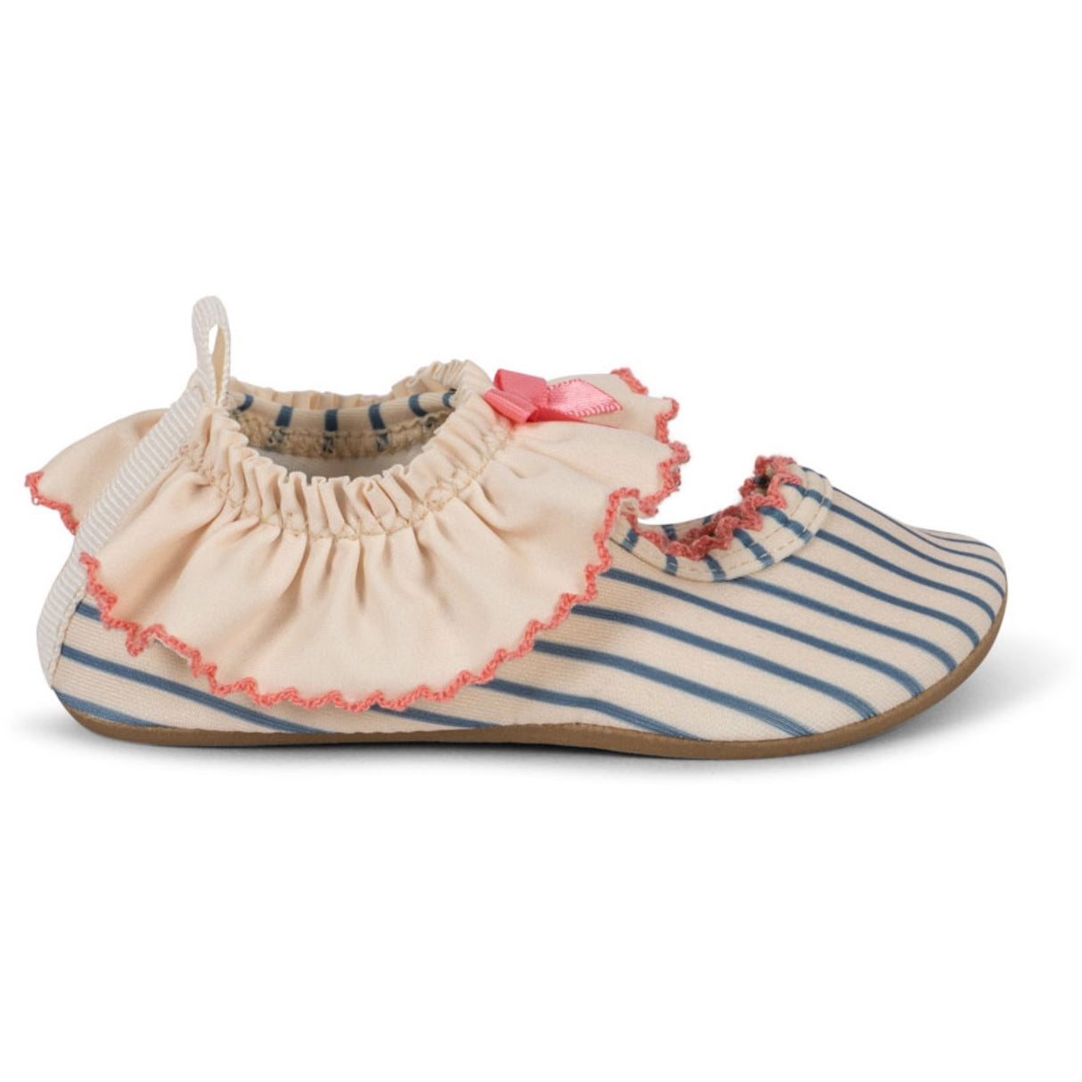Konges Sløjd Blue Stripe Gina Frill Badskor