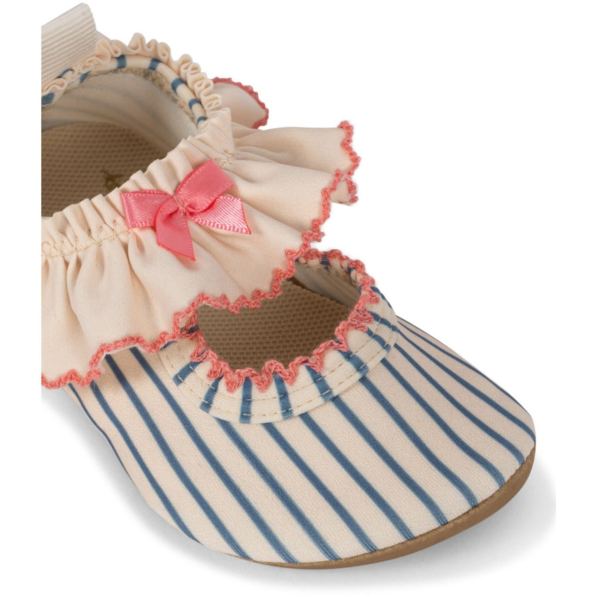 Konges Sløjd Blue Stripe Gina Frill Badskor