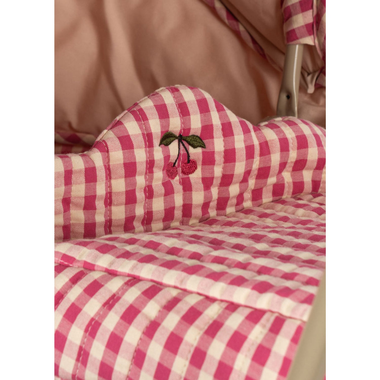 Konges Sløjd Bubblegum Check Cheeky Docka Sittvagnar