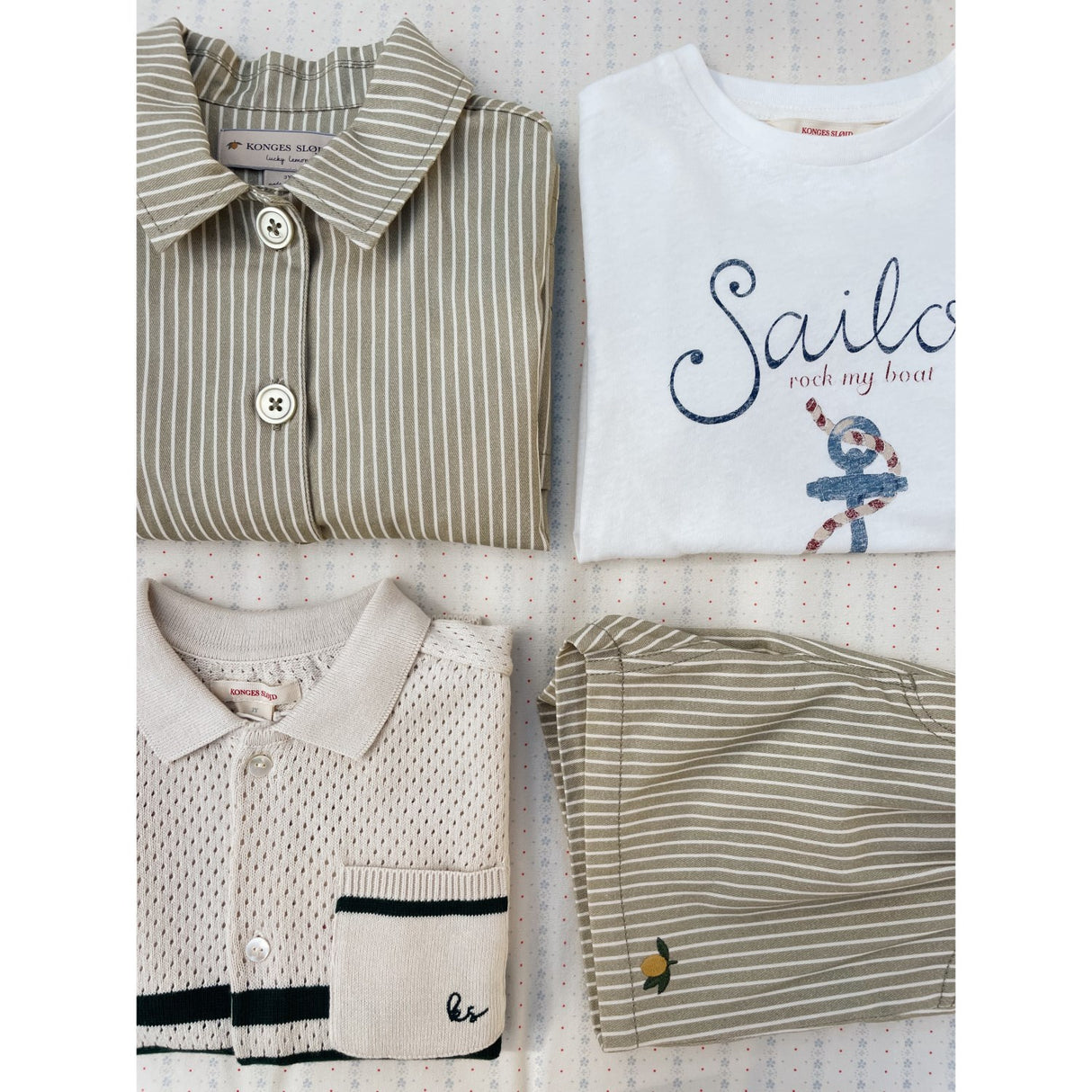 Konges Sløjd Off White/Sailor Era Tee Ocs