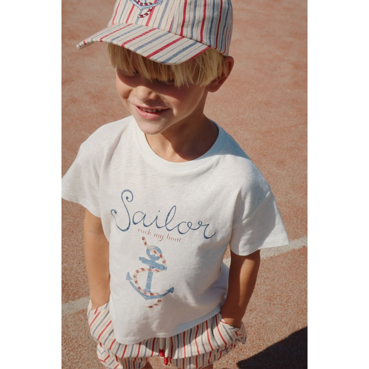 Konges Sløjd Off White/Sailor Era Tee Ocs