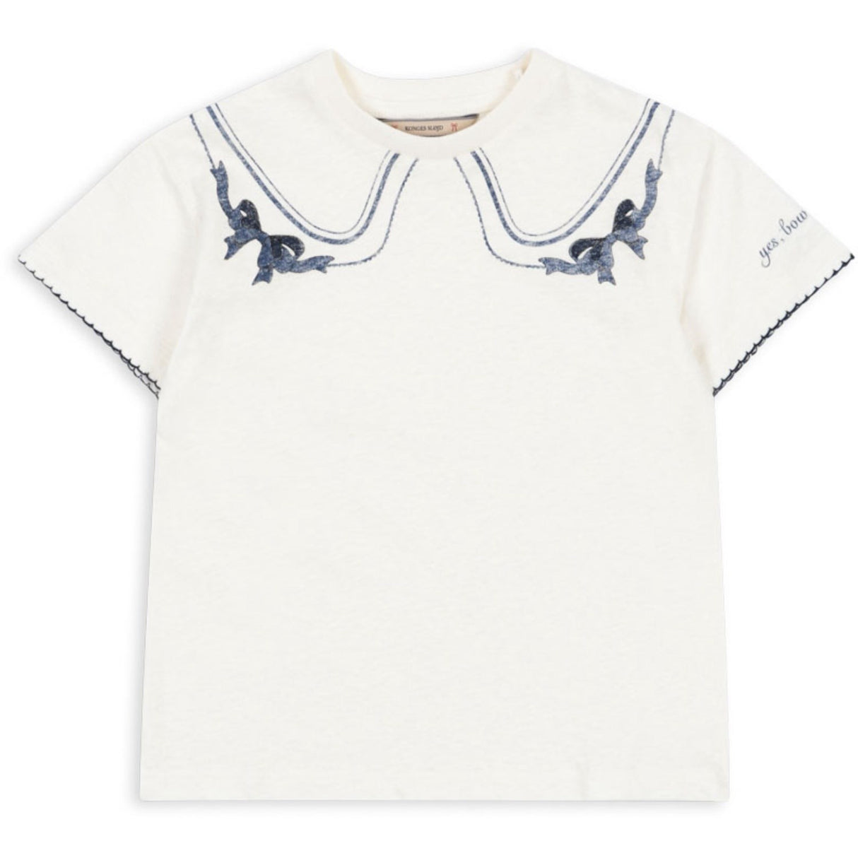 Konges Sløjd Off White/Rosett Krage Era Tee Ocs