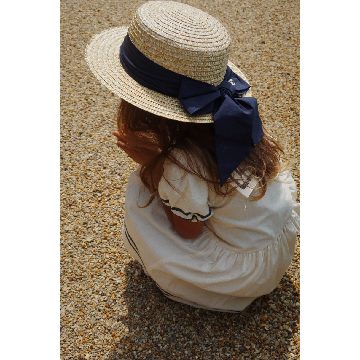 Konges Sløjd Optic White Allie Sailor Klänning Gots