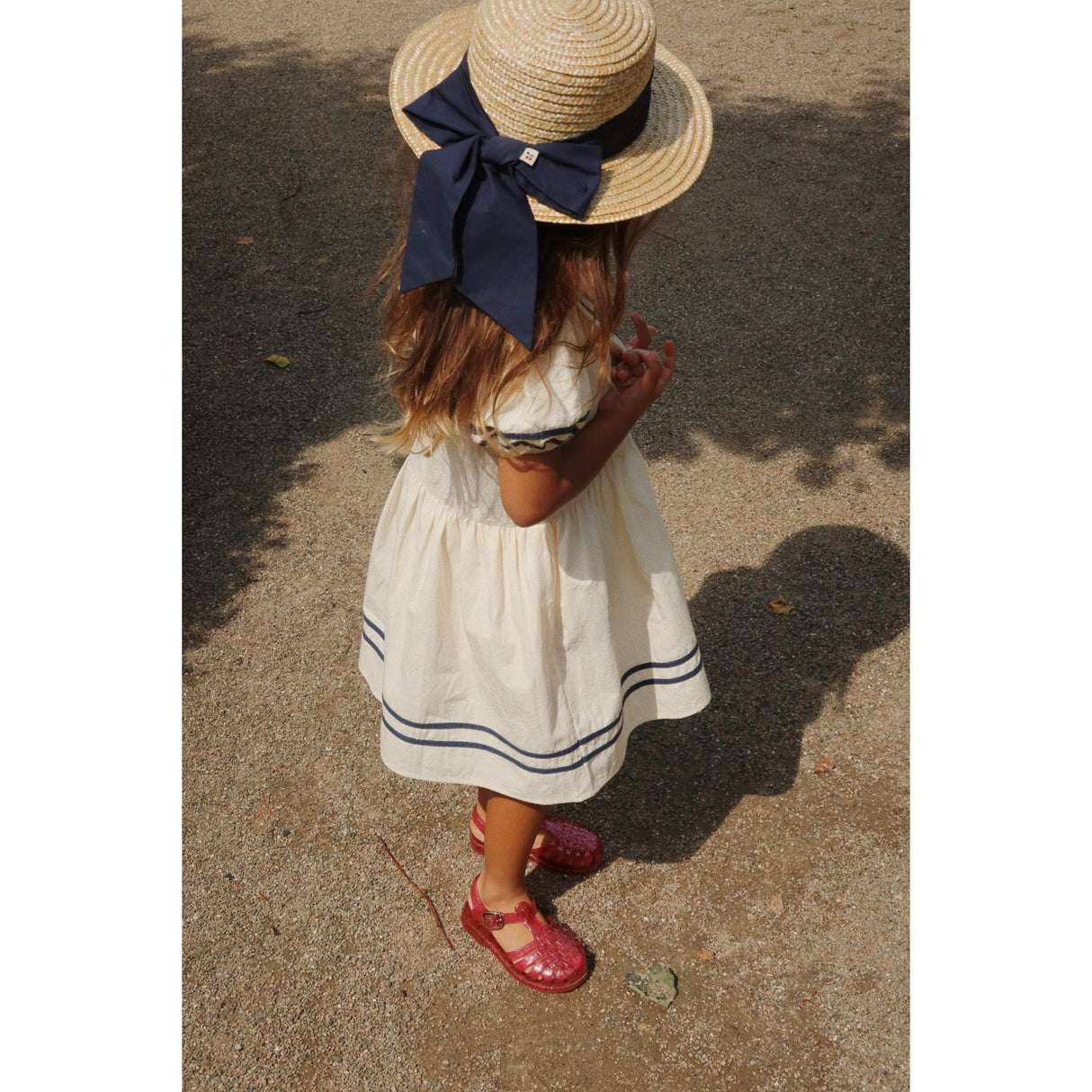 Konges Sløjd Optic White Allie Sailor Klänning Gots